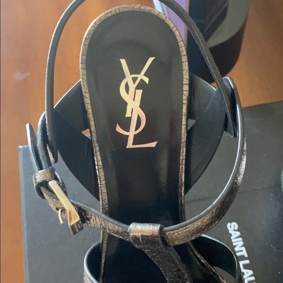 Saint Laurent Tribute Platform Sandals - Picture 3 of 7